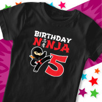 5 Year Old Karate Ninja Party Kids 5th Birthday
