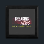 5 Year Work Anniversary 5th Employee Appreciation Gift Box<br><div class="desc">Breaking news - I've been here 5 years! This fun employee appreciation gift box is the perfect gift for employees who are celebrating their fifth work anniversary.</div>