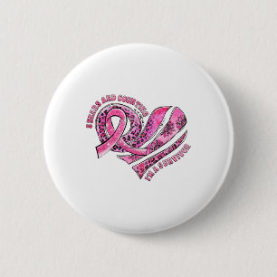 5 Years And Counting I'm A Survivor Breast Cancer 6 Cm Round Badge