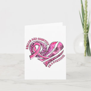 5 Years And Counting I'm A Survivor Breast Cancer Card