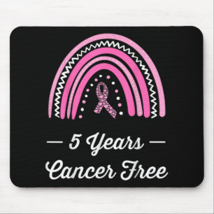 5 Years Breast Cancer Survivor Mouse Mat