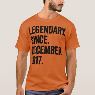 5 Years Old December 2017 5th Birthday1 T-Shirt