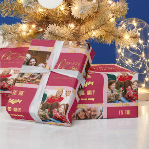 5 your Photo Merry Christmas.  Wrapping Paper