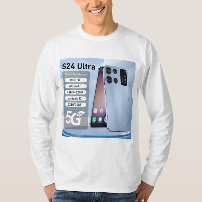5G Mobile Logo: Cutting-Edge Deigne T-Shirt (Front)