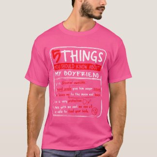 5hings You Should Know About My Friend Friend fami T-Shirt