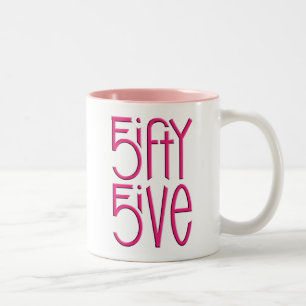 5ifty 5ive hot pink Mug