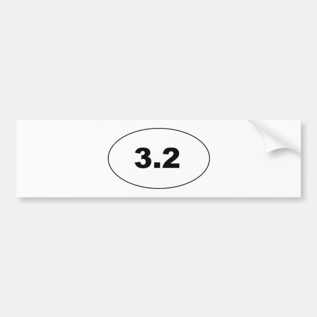 5K Oval Sticker (Front)