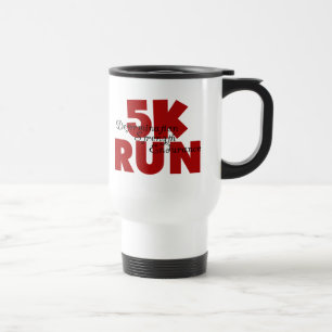 5K Run Red Travel Mug