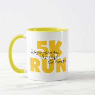 5K Run Yellow Mug