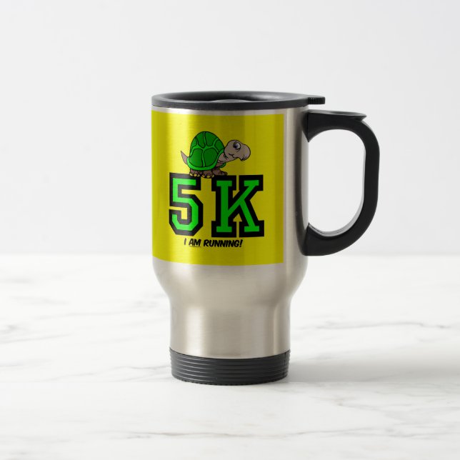 5K runner Travel Mug (Right)