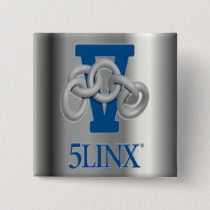 5LINX Silver Logo Pin