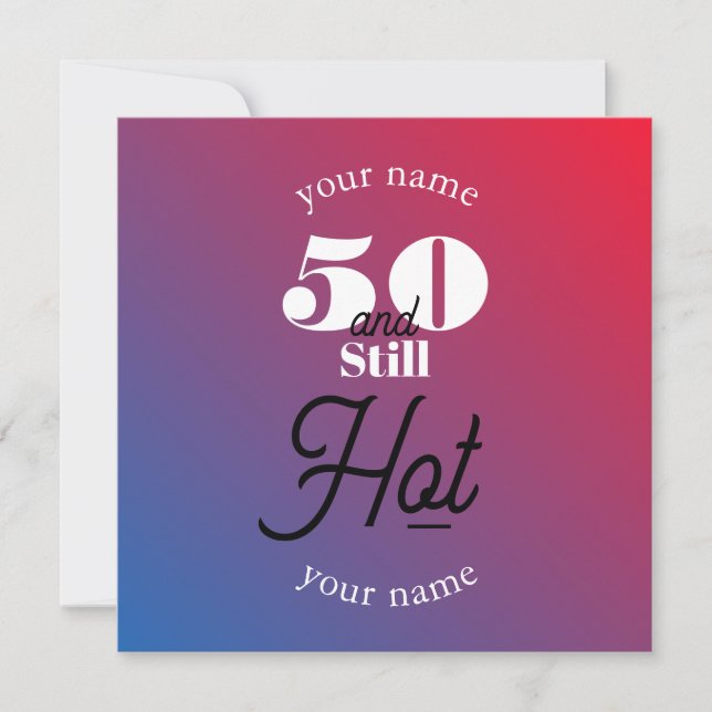 5O and still hot (Front)