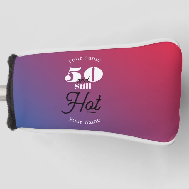 5O and still hot Golf Head Cover (Front)