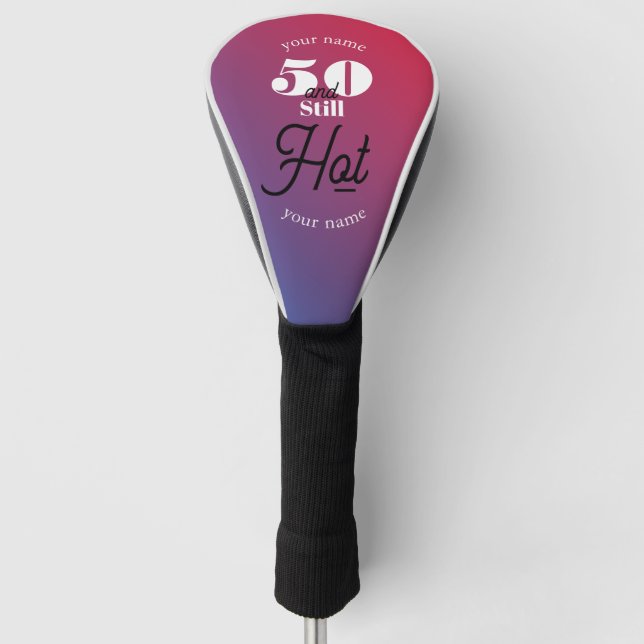 5O and still hot Golf Head Cover (Front)