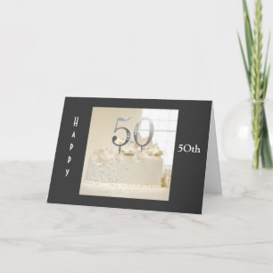 5Oth WEDDING ANNIVERSARY WISHES Card