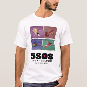 5SOS Banging Out The Tunes T-Shirt