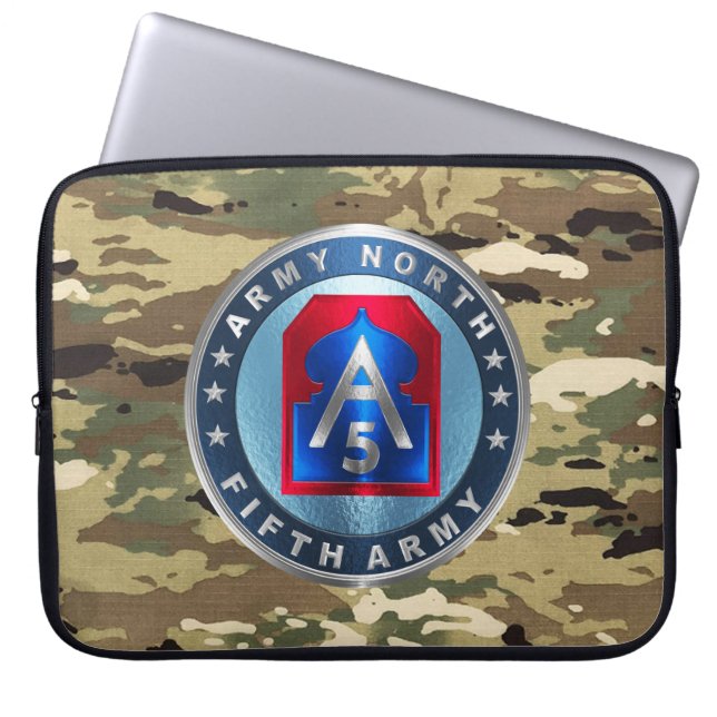 5th ARMY NORTH  Laptop Sleeve (Front)