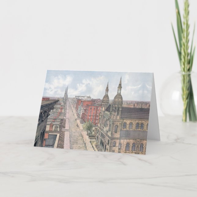 5th Avenue New York City Holiday Card (Front)