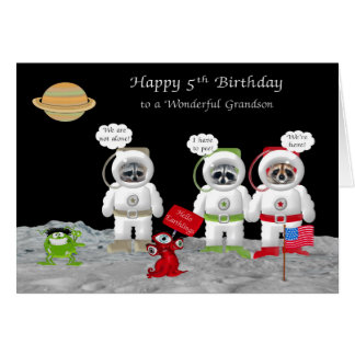 birthday card for grandson 5th greeting & Birthday Zazzle.co.uk  Grandson Cards Invitations