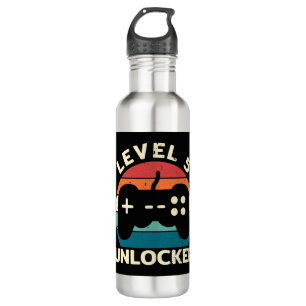 5th Birthday Level 5 Unlocked 710 Ml Water Bottle
