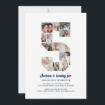 5th Birthday Number 5 Custom Photo Collage Invitation<br><div class="desc">Celebrate your little one's momentous 5th Birthday with this cute invitation. It's a personalised photo collage invite that allows you to create a truly unique and memorable design. This customisable template lets you insert your own cherished photos, capturing the precious moments of your baby's year. This invitation is perfect for...</div>