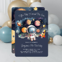 5th Birthday Party Outerspace Planets