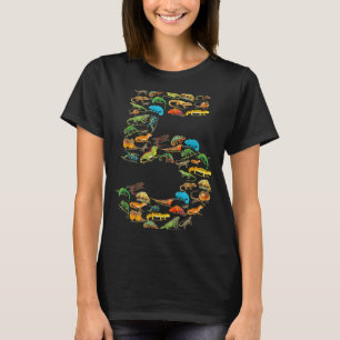 5th birthday reptiles lizards 5 year old birthday T-Shirt