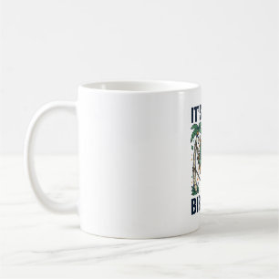 5th Birthday Turtle Hammock Vintage Engraving Desi Coffee Mug