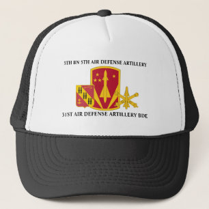 5TH BN 5TH AIR DEFENSE ARTILLERY 31ST AIR DEFENSE TRUCKER HAT