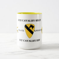 5TH CAVALRY REGT 1ST CAVALRY DIV MUG
