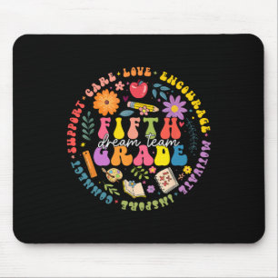 5th Fifth Grade Dream Team Back To School Teacher Mouse Mat