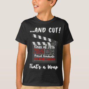5th Grade 2026 Last Day End Of School Graduation F T-Shirt