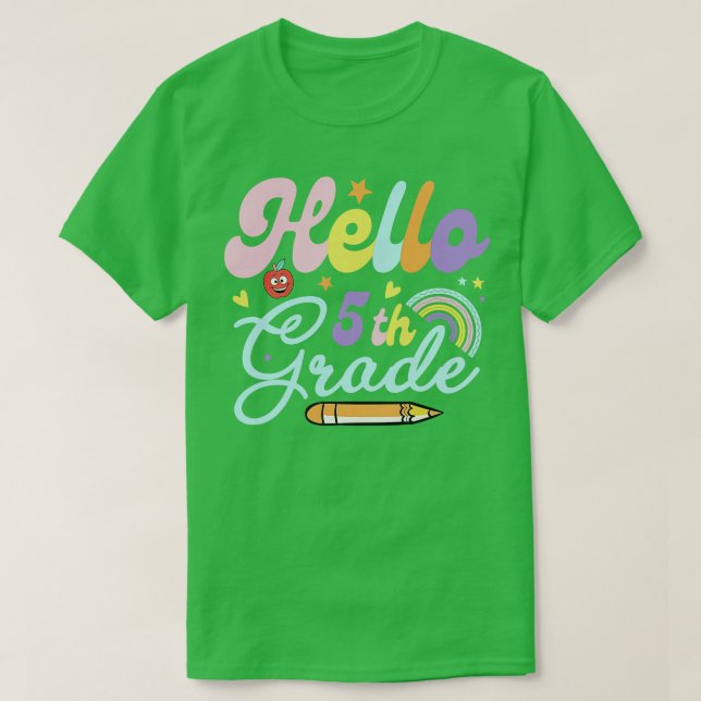 5th Grade 3 T-Shirt (Design Front)