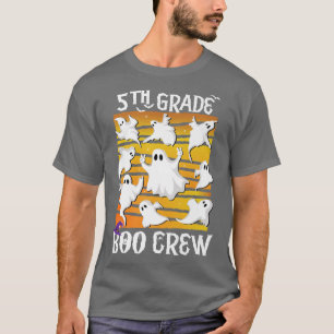5th Grade Boo Crew Teacher Student Team Spooky Bab T-Shirt