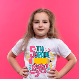 5th Grade Cutie Back to School T-Shirt