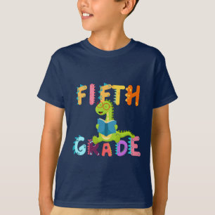 5th Grade Dino Squad teacher crew School T-Shirt