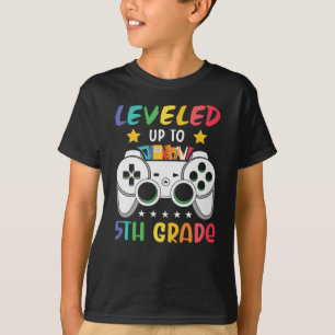 5th Grade Gamer First Day Of School Student Gift T-Shirt
