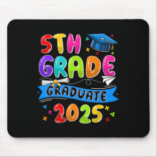 5th Grade Graduate 5th Grade Grad Cl Of 2025 Gradu Mouse Mat