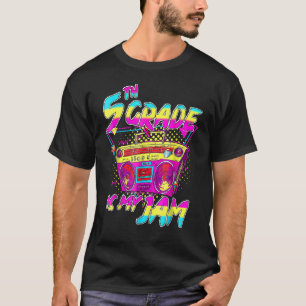 5th Grade Is My Jam Vintage Boombox Fifth Grade Te T-Shirt