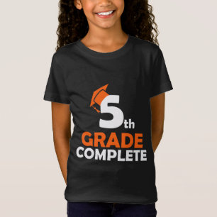5th Grade Kids Gift Graduation School Present T-Shirt
