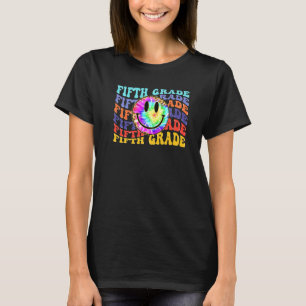 5th Grade Leopard Team Fifth Grade Teacher Back To T-Shirt