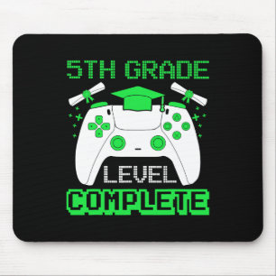 5th Grade Level Complete Gamer 5th Grade Graduatio Mouse Mat
