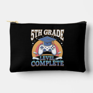 5th Grade Level Complete Graduation Gaming Gamer Accessory Pouch