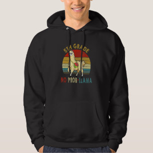 5th Grade No Prob-Llama Teacher Student First Day Hoodie
