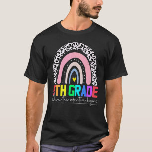 5th grade rainbow teacher team fifth grade squad g T-Shirt