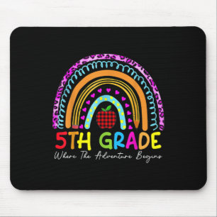 5th Grade Rainbow Teacher Team Second Grade Squad  Mouse Mat