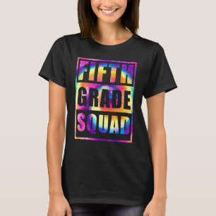 5th Grade Squad Back To School Teacher Student Fif T-Shirt