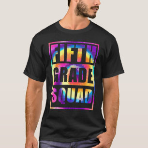 5th Grade Squad Back To School Teacher Student Fif T-Shirt