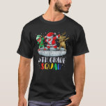 5th Grade Squad Dabbing Santa Christmas Reindeer T T-Shirt<br><div class="desc">5th Grade Squad Dabbing Santa Christmas Reindeer Teacher T Shirt</div>