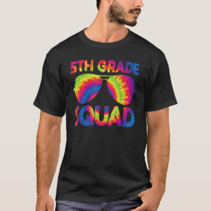 5th Grade Squad Fifth Teacher Student Team Back To T-Shirt